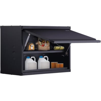VEVOR Werkplaatswandkast 77 x 31,8 x 50 cm Hangkast 108 kg Totale capaciteit (2 planken) Werkplaatskast Gemaakt van 0,6 mm dikke SPCC-staalplaat Ideaal als opbergkast, gereedschapskast, kantoorkast