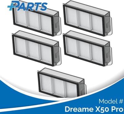 Dreame X50 Pro Filters (5 Stuks, Plus.Parts® alternatief voor RHF21)