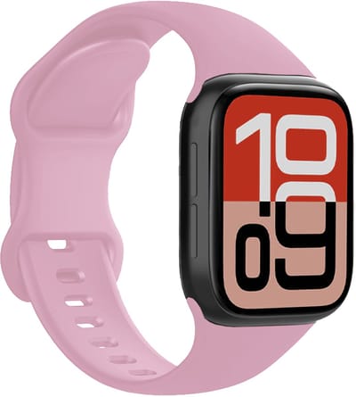 Horloge Band Geschikt voor Apple Watch 1, 2, 3, 4, 5, 6, 7, 8, 9, SE - 38/40/41 mm Bandje Siliconen Verstelbaar - Lila
