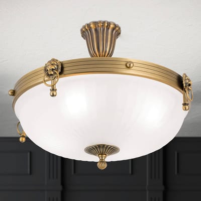 ORION Rocca plafondlamp met afstandhouder, diameter 43cm