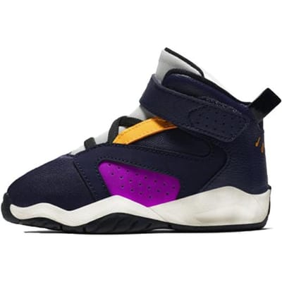Chaussures de Basket Rétro Montantes Jordan Lift Off Chaussures de Bébé Bleu Violet AV1244-406 22 black
