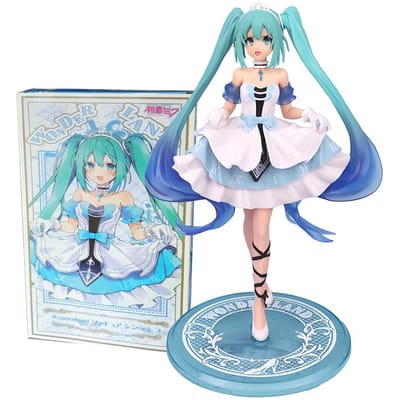 20CM Anime Hatsune Miku X Cinnamoroll Figuur Anime Perifere Verzamelfiguren Decoratieve Decoraties Kinderen Kawaii Cadeau