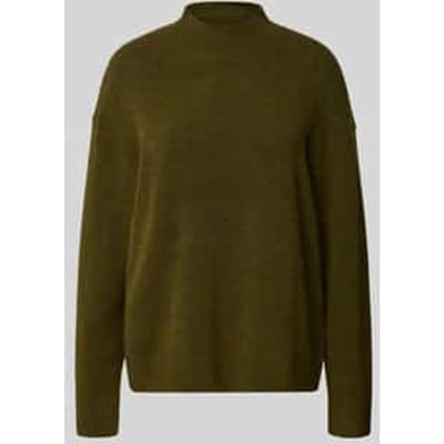 Regular fit gebreide pullover van scheerwolmix