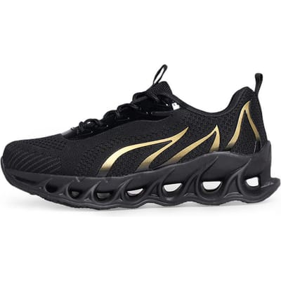 Trendy Schoenen Student Vlam Casual Sportschoenen Grote Maat 47 Hardloopschoenen Zomer Mesh 50 black