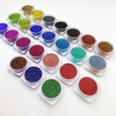 Goodbitz®- Glitters - 24-delig - Glitter poeder nail art - Glitter poeder nagels - Strooi glitter - Knutsel glitter - Glitter poeder knutselen - Hobby glitter