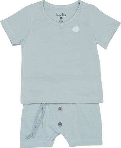 Koeka - Cloud pyjamas shorts (boys) - Soft sapphire - 86