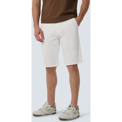 No Excess Short Chino Garment Dyed Twill Stretch White Maat: 30 | Korte Broeken Outlet | Heren | Wit
