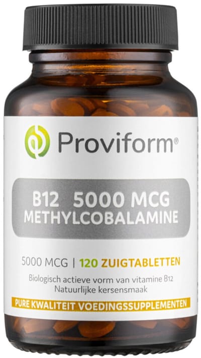 Proviform Vitamine B12 5000mcg Methylcobalamine - 120 tabletten