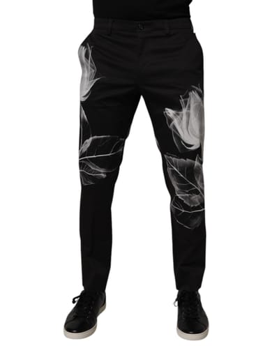 Bloemenprint Tailored Broek
