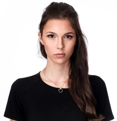 Orphelia ZH-7129/RG - CHAIN WITH PENDANT plated CIRCLE- 925 silver - cubic zirkonia - 45 cm