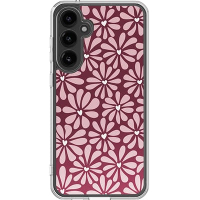 imoshion Hoesje - Geschikt voor Samsung Galaxy S23 FE - Design hoesje - Bloom Love Blush