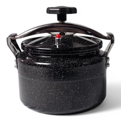 Royal Swiss® Snelkookpan – 11 Liter – 28 cm – Aluminium Zwart – Inductie – Duurzaam en Snel