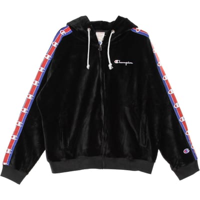 Sweatshirt met capuchon en capuchon voor dames. Sweatshirt met capuchon en volledige ritssluiting