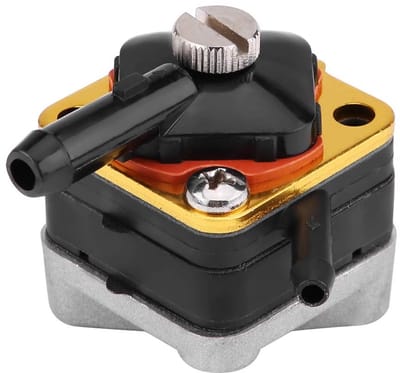 Dailygoods- Brandstofpomp Elektrisch - Vervanging voor Johnson Evinrude 6-15 pk - Hoogwaardig Materiaal - Eenvoudige Installatie - Nauwkeurige Olietoevoer - Afmetingen 40 x 40 x 32 mm - Brandstofpompje