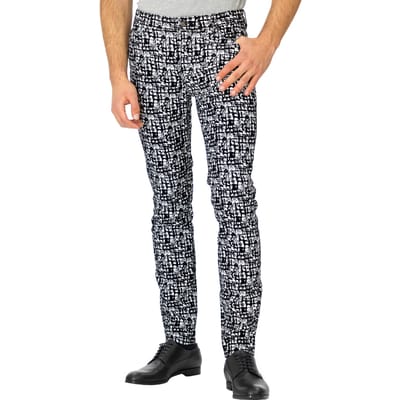 Guess  5 Zakken Broek Skinny  Lengte enkel  Veelkleurig