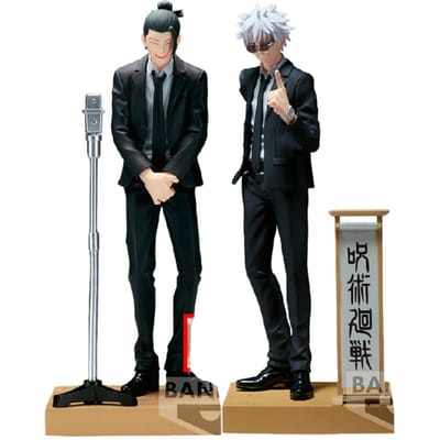 2026 Jujutsu Kaisen Anime Figuur Pak Versie. Satoru Gojo Actiefiguur Geto Suguru Figurine PVC Volwassen Verzamelfiguur Speelgoed black
