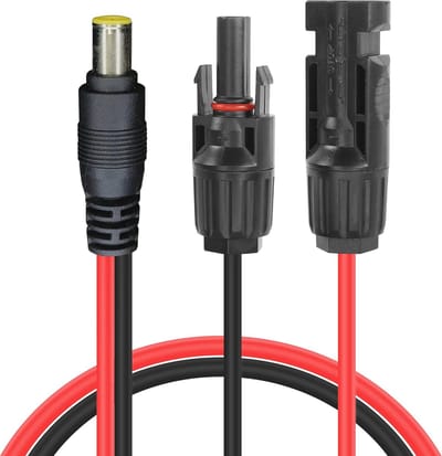 Zonnepaneel naar DC-8 mm Kabel 1 Meter voor Powerstations