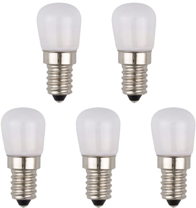 SPL E14 LED Lamp 1.5W - Warm Wit - 3000K - LED Buislamp P23 Opaal - 5 Stuks