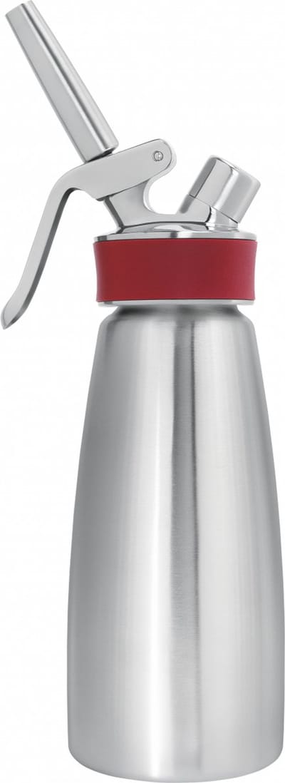 iSi Gourmet Whip Plus rvs (0.5 Ltr) - set met 10 patronen