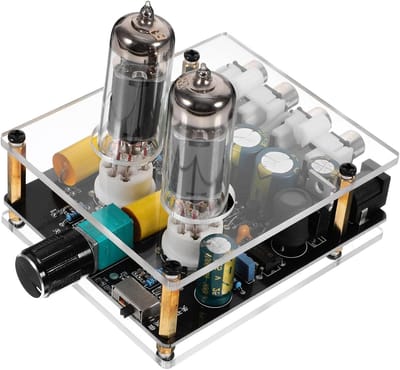 Buizenversterker Set - Voorversterker Receiver - Hifi Audio - Lage Vervorming - 11 x 7.5 cm - Divers