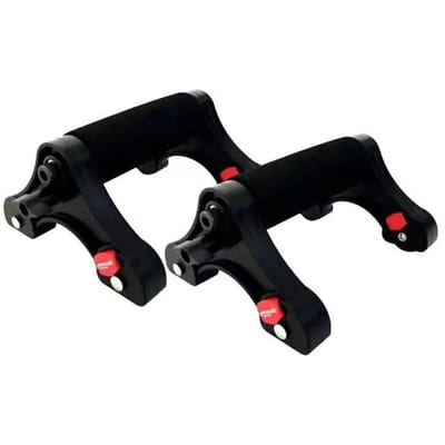 Drievoudig Buikwiel Roller Automatische Stille Buiktrainer Training Armspieren Afslanken Home Gym Mat Springtouw zwart