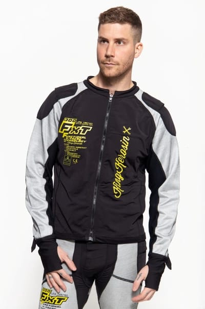 King Kerosin - Kustombuilt - Motor Gear- Adventure Gear Motorjas - M - Grijs