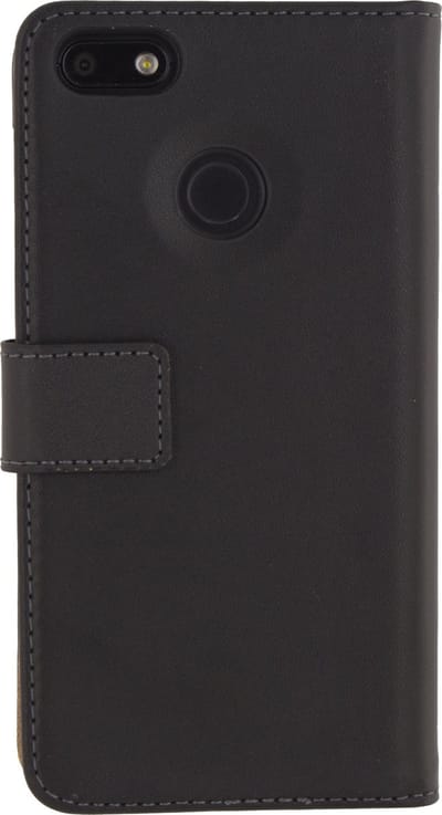 Mobilize Telefoonhoesje geschikt voor Huawei Y6 Pro (2017) Hoesje | Mobilize Classic Wallet Bookcase Portemonnee | Pasjeshouder voor 2 Pasjes | Telefoonhoesje voor Pinpas / OV Kaart / Rijbewijs - Zwart