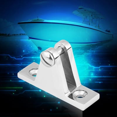 Charnière de pont de bateau en acier inoxydable pour matériel de fixation de toit Bimini blue