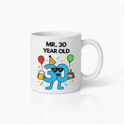 Meneer 30 Jaar Oude Verjaardagsmok – Leuk Cadeau voor 30ste Verjaardag