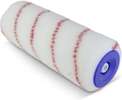 Muur vacht anti-spat verfroller nylon pluisvrij 6,2 x 18 cm - Verfspullen - Schildersbenodigheden