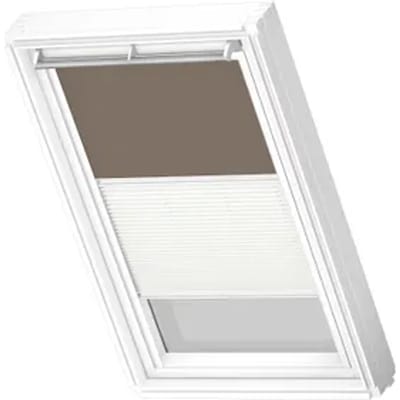 Velux Verduisterend Rolgordijn Dfd Ck02 4574swl - Manueel - Warm Grijs