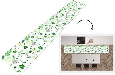 Keukenloper - Loper keuken - Lampen - Planten - Patronen - 300x50 cm - Keukenloper vinyl
