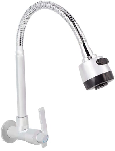 Dailygoody - Huishoudelijke Keuken Kraan - Draaibare Muurbevestiging - Modern Design - Roestvrij Staal - Voor Badkamer en Keuken - Stijlvol en Praktisch