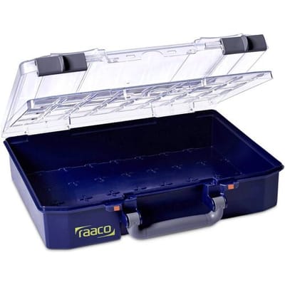 raaco CarryLite 80 4x8-0/DLU Assortimentskoffer Aantal vakken: 0 Incl. handgreep Inhoud 1 stuk(s)