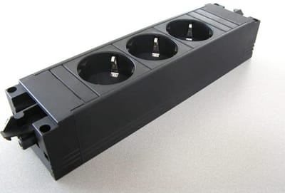 Step Base stekkerdoos 3x stroom (GST18) koppelkabel Geen stroomkabel 7M