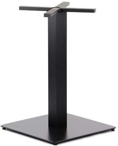 Stema - Tafelpoot - 50x50 cm - Metalen Basis - Verstelbare Voetjes