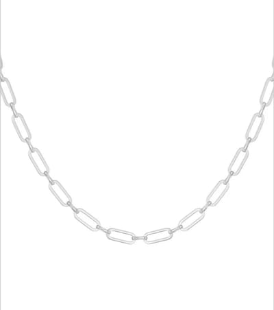 Schakelketting | Subtiel | Zilver | Stainless Steel