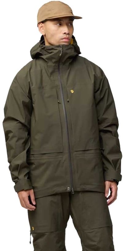 Fjällräven Bergtagen Gore-tex Touring Jas Groen XL Man
