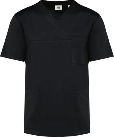 Schort/Tuniek/Werkblouse Unisex 3XL WK. Designed To Work Black 65% Polyester, 35% Katoen
