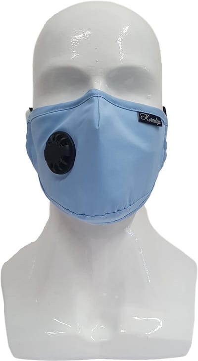 Korneliya Face Mask - LICHT BLAUW