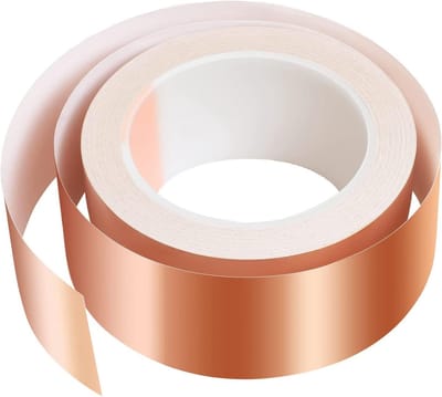Slakkenbescherming Tape - Koperfolie Bescherming - Tuin Beschermen - Weerbestendig Materiaal - 50mm Breed 20m Lang - Koper