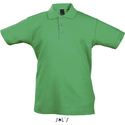 SOL'S Kids´ Summer Polo II L512K - Kelly Green - 4 Jahre (96/104)