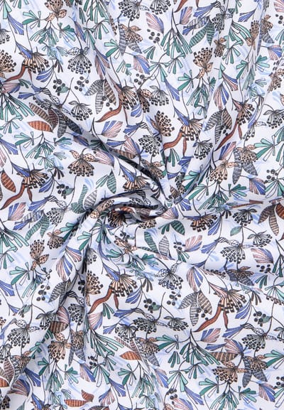 Eterna - Overhemd Multicolor Eterna Korte Mouw Overhemd Multicolor 1167 X18k
