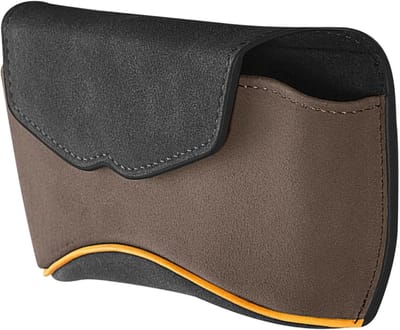 Autobrillenhouder - Opbergdoos - Veilig Opbergen - Magnetische Sluiting - 16x9cm - Mokka Bruin