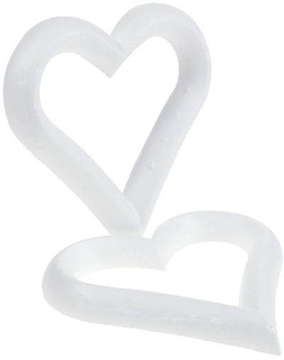 Piepschuim hart open 18cm 2st