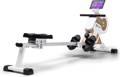 Capital Sports Roeimachine voor thuis opklapbaar, Sport roeimachine met magneetweerstand, Rowshaper voor krachttraining, Magneet-roeimachine voor thuis, 150kg belastbaar, Aluminium glijrail, 8-traps