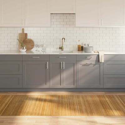 vidaXL - Vloerkleed - rechthoekig - 100x300 - cm - bamboe - naturel