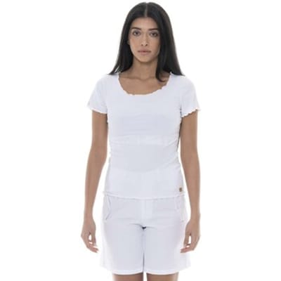 T-shirt Korte Mouw Leone 1947 Woman Rib Chic