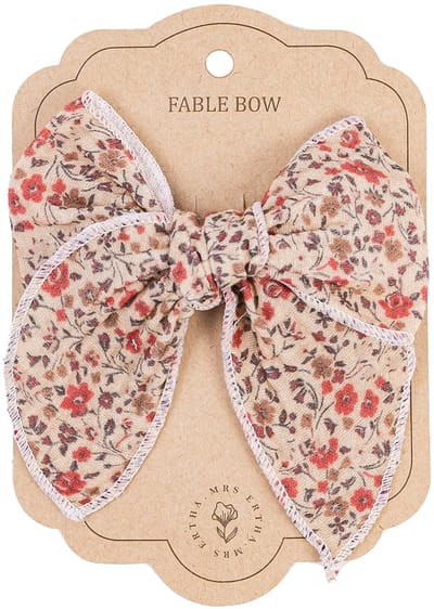 Mrs Ertha Fable haarclip met strik - Magic Garden