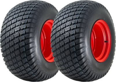 26x12.00-12 grasmaaierwiel, 6-laags, P332, straatlegaal, 5 bouten, 140 mm PCD velg (set van 2)